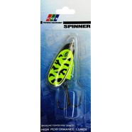 Блешня для риболовлі, обертова, EOS S0037А, вага 21,5 г, колір GS223009